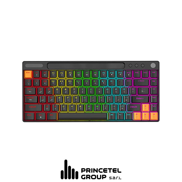 Porodo Gaming Wired Mechanical  Keyboard - Black - mobile shop in Hamra, Beirut, Lebanon. New and used phones, iPhone, Samsung, Huawei, Xiaomi, Oppo, Realme, Honor, Google Pixel, tablets, laptops, computers, and accessories. متجر موبايلات في الحمرا، بيروت، لبنان. هواتف جديدة ومستعملة، آيفون، سامسونج، هواوي، شاومي، أوبو، ريلمي، هونر، جوجل بيكسل، أجهزة لوحية، لابتوبات، كمبيوترات، واكسسوارات.