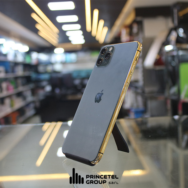 Used Iphone 11 Pro Max 256 Green With Gold