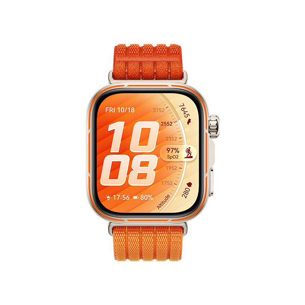 Huawei Watch Fit 5 Pro Orange - mobile shop in Hamra, Beirut, Lebanon. New and used phones, iPhone, Samsung, Huawei, Xiaomi, Oppo, Realme, Honor, Google Pixel, tablets, laptops, computers, and accessories. متجر موبايلات في الحمرا، بيروت، لبنان. هواتف جديدة ومستعملة، آيفون، سامسونج، هواوي، شاومي، أوبو، ريلمي، هونر، جوجل بيكسل، أجهزة لوحية، لابتوبات، كمبيوترات، واكسسوارات.