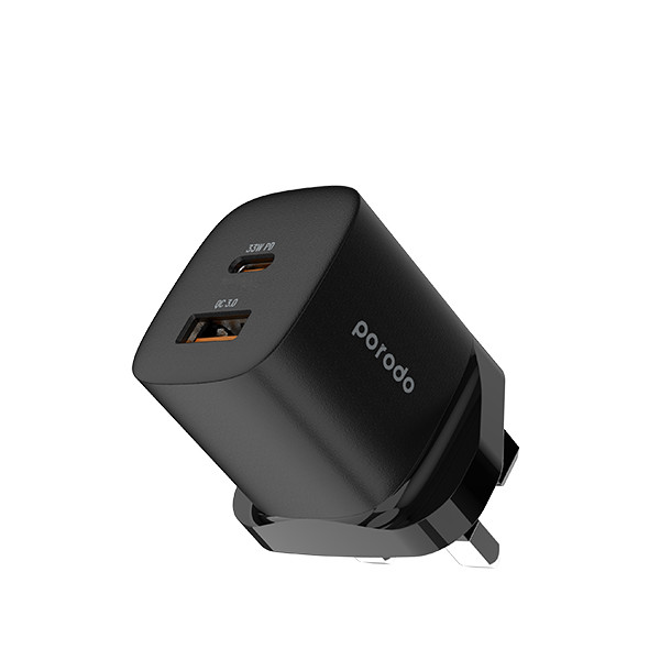 Porodo Quick Charger Power Adapter 33W PD Gan, mobiles, lebanon, samsung, iphones, new, used, laptops, computers, huawei, phone, mobile prices in lebanon,mobile prices