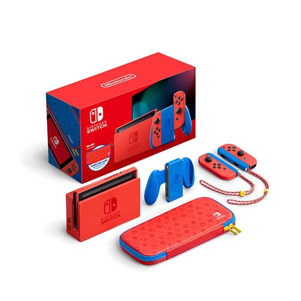 Nintendo Switch - Mario Red & Blue Edition, mobiles, lebanon, samsung, iphones, new, used, laptops, computers, huawei, phone, mobile prices in lebanon,mobile prices