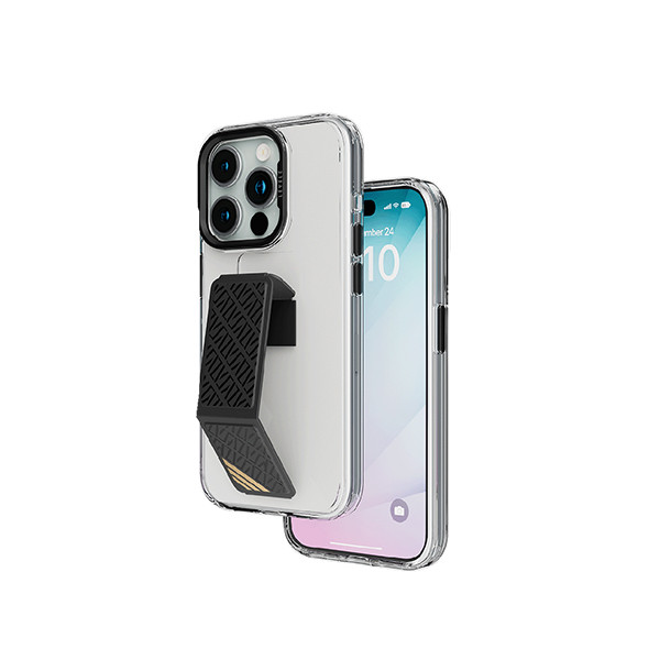 Levelo Morphix Clara Grip  Case For iPhone 15 Pro Max - Black, mobiles, lebanon, samsung, iphones, new, used, laptops, computers, huawei, phone, mobile prices in lebanon,mobile prices