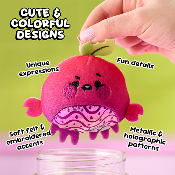 Magic Jellykins Surprise Plush Jar, Styles May Vary - mobile shop in Hamra, Beirut, Lebanon. New and used phones, iPhone, Samsung, Huawei, Xiaomi, Oppo, Realme, Honor, Google Pixel, tablets, laptops, computers, and accessories. متجر موبايلات في الحمرا، بيروت، لبنان. هواتف جديدة ومستعملة، آيفون، سامسونج، هواوي، شاومي، أوبو، ريلمي، هونر، جوجل بيكسل، أجهزة لوحية، لابتوبات، كمبيوترات، واكسسوارات.