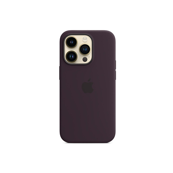 Apple Silicone Case with MagSafe for Apple iPhone 14 Pro - Elderberry, mobiles, lebanon, samsung, iphones, new, used, laptops, computers, huawei, phone, mobile prices in lebanon,mobile prices