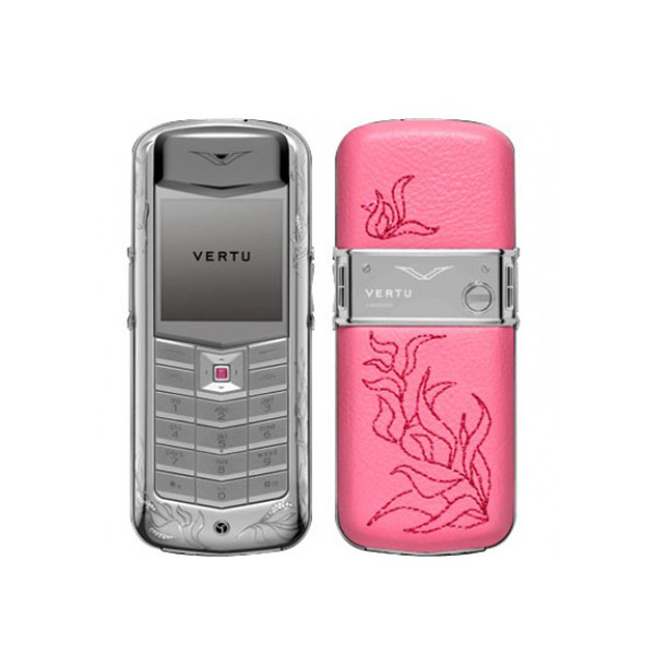 Vertu Constellation 2006 Leather Pink Flower, mobiles, lebanon, samsung, iphones, new, used, laptops, computers, huawei, phone, mobile prices in lebanon,mobile prices