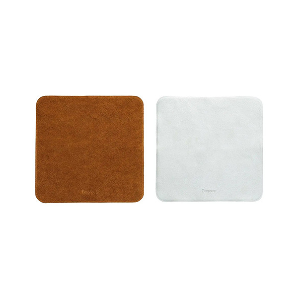 Baseus Auto-Care Screen Cleaning Cloths 2 Pcs Gray And Brown, mobiles, lebanon, samsung, iphones, new, used, laptops, computers, huawei, phone, mobile prices in lebanon,mobile prices
