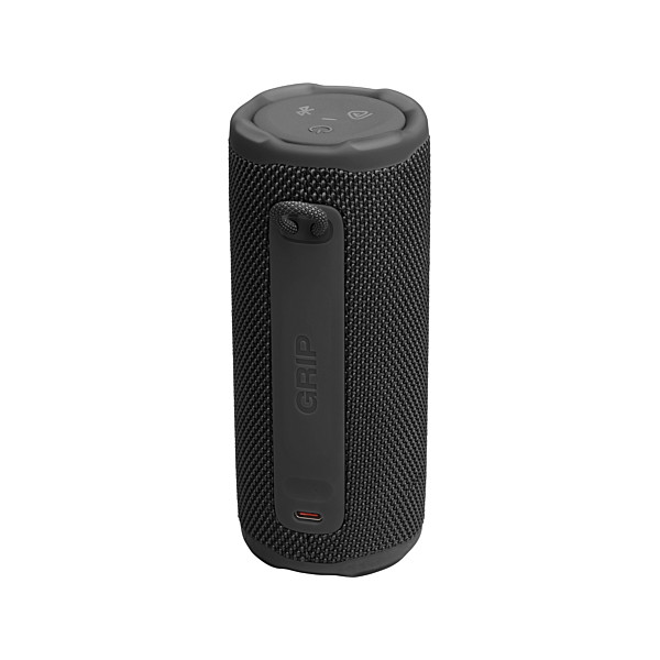 JBL Grip Black Wireless Speaker - mobile shop in Hamra, Beirut, Lebanon. New and used phones, iPhone, Samsung, Huawei, Xiaomi, Oppo, Realme, Honor, Google Pixel, tablets, laptops, computers, and accessories. متجر موبايلات في الحمرا، بيروت، لبنان. هواتف جديدة ومستعملة، آيفون، سامسونج، هواوي، شاومي، أوبو، ريلمي، هونر، جوجل بيكسل، أجهزة لوحية، لابتوبات، كمبيوترات، واكسسوارات.