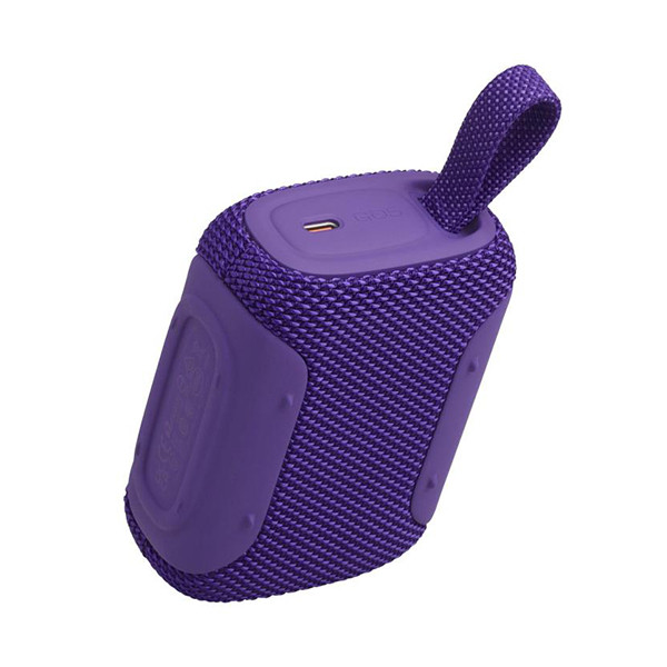 JBL Go 5 Portable Bluetooth Speaker- Purple - mobile shop in Hamra, Beirut, Lebanon. New and used phones, iPhone, Samsung, Huawei, Xiaomi, Oppo, Realme, Honor, Google Pixel, tablets, laptops, computers, and accessories. متجر موبايلات في الحمرا، بيروت، لبنان. هواتف جديدة ومستعملة، آيفون، سامسونج، هواوي، شاومي، أوبو، ريلمي، هونر، جوجل بيكسل، أجهزة لوحية، لابتوبات، كمبيوترات، واكسسوارات.