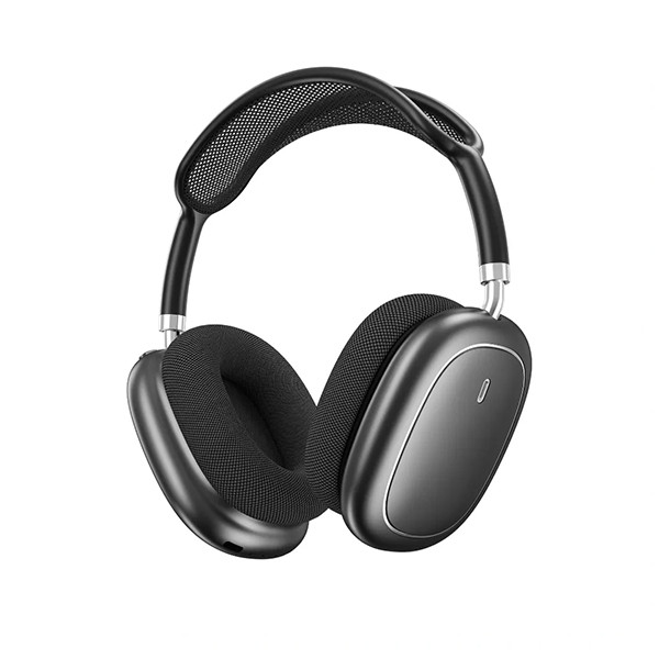 WIWU Airbuds MAX Active noise headphone black - mobile shop in Hamra, Beirut, Lebanon. New and used phones, iPhone, Samsung, Huawei, Xiaomi, Oppo, Realme, Honor, Google Pixel, tablets, laptops, computers, and accessories. متجر موبايلات في الحمرا، بيروت، لبنان. هواتف جديدة ومستعملة، آيفون، سامسونج، هواوي، شاومي، أوبو، ريلمي، هونر، جوجل بيكسل، أجهزة لوحية، لابتوبات، كمبيوترات، واكسسوارات.