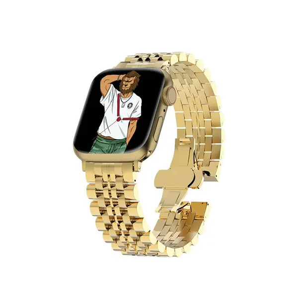 Green Lion Mettalic Picolla Gold Bracelet 42/44/45mm, mobiles, lebanon, samsung, iphones, new, used, laptops, computers, huawei, phone, mobile prices in lebanon,mobile prices