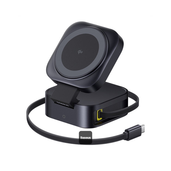 Baseus PicoGo Series 2-in-1 Magnetic Wireless Charging, mobiles, lebanon, samsung, iphones, new, used, laptops, computers, huawei, phone, mobile prices in lebanon,mobile prices