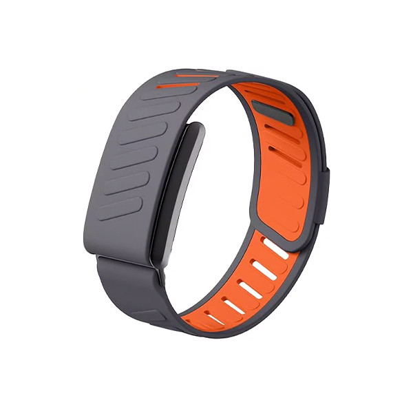 Moxedo Flow Fit Silicone Strap Compatible With Whoop 5.0 Grey-orange, mobiles, lebanon, samsung, iphones, new, used, laptops, computers, huawei, phone, mobile prices in lebanon,mobile prices