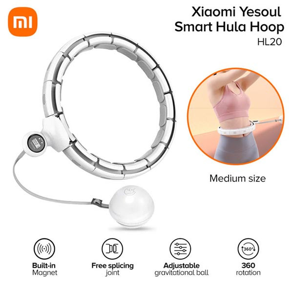 Xiaomi Yesoul Smart Hula Hoop HL20 - mobile shop in Hamra, Beirut, Lebanon. New and used phones, iPhone, Samsung, Huawei, Xiaomi, Oppo, Realme, Honor, Google Pixel, tablets, laptops, computers, and accessories. متجر موبايلات في الحمرا، بيروت، لبنان. هواتف جديدة ومستعملة، آيفون، سامسونج، هواوي، شاومي، أوبو، ريلمي، هونر، جوجل بيكسل، أجهزة لوحية، لابتوبات، كمبيوترات، واكسسوارات.