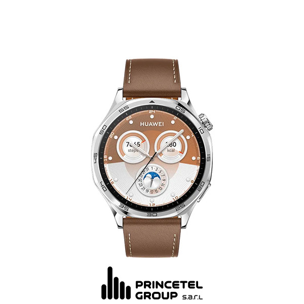 Huawei Watch GT 5 46MM Brown Leather - mobile shop in Hamra, Beirut, Lebanon. New and used phones, iPhone, Samsung, Huawei, Xiaomi, Oppo, Realme, Honor, Google Pixel, tablets, laptops, computers, and accessories. متجر موبايلات في الحمرا، بيروت، لبنان. هواتف جديدة ومستعملة، آيفون، سامسونج، هواوي، شاومي، أوبو، ريلمي، هونر، جوجل بيكسل، أجهزة لوحية، لابتوبات، كمبيوترات، واكسسوارات.