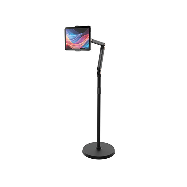 Porodo 360 Rotatable Cantilever Bracket Phone & Tablet Floor Stand 1.65M, mobiles, lebanon, samsung, iphones, new, used, laptops, computers, huawei, phone, mobile prices in lebanon,mobile prices