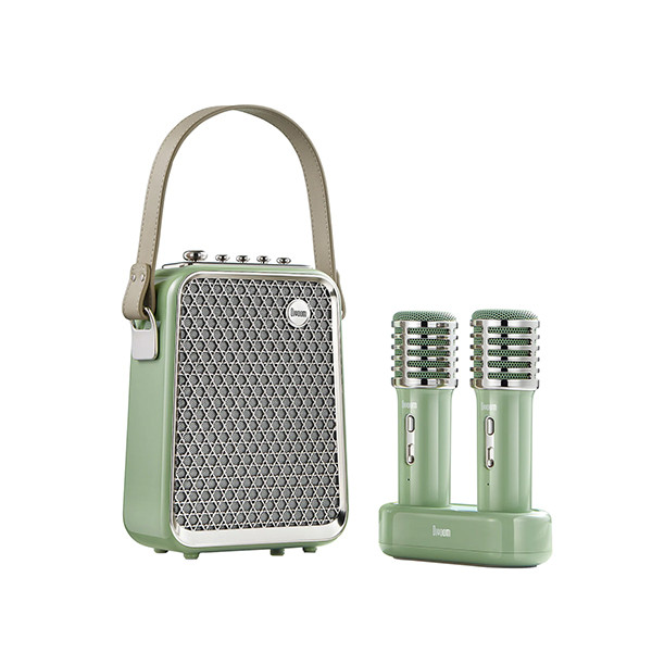 Divoom Songbird-HQ Portable Karaoke Bluetooth Speaker Green, mobiles, lebanon, samsung, iphones, new, used, laptops, computers, huawei, phone, mobile prices in lebanon,mobile prices