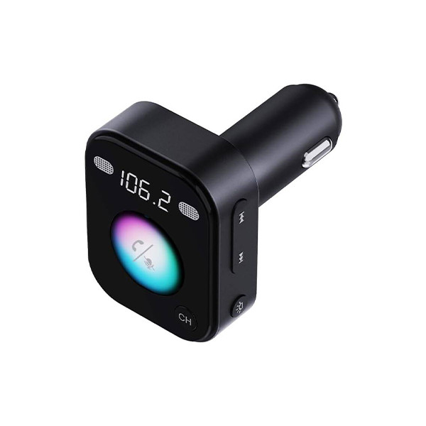 Porodo Bluetooth FM Transmitter With Voice Command-Black - mobile shop in Hamra, Beirut, Lebanon. New and used phones, iPhone, Samsung, Huawei, Xiaomi, Oppo, Realme, Honor, Google Pixel, tablets, laptops, computers, and accessories. متجر موبايلات في الحمرا، بيروت، لبنان. هواتف جديدة ومستعملة، آيفون، سامسونج، هواوي، شاومي، أوبو، ريلمي، هونر، جوجل بيكسل، أجهزة لوحية، لابتوبات، كمبيوترات، واكسسوارات.