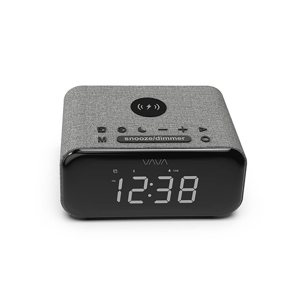 VAVA Voom 27 5-in-1 Wireless Bluetooth Speaker with Alarm Clock Wireless Charging – Black, mobiles, lebanon, samsung, iphones, new, used, laptops, computers, huawei, phone, mobile prices in lebanon,mobile prices
