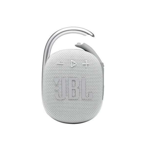 JBL Clip 4 Portable Wireless Speaker-White, mobiles, lebanon, samsung, iphones, new, used, laptops, computers, huawei, phone, mobile prices in lebanon,mobile prices