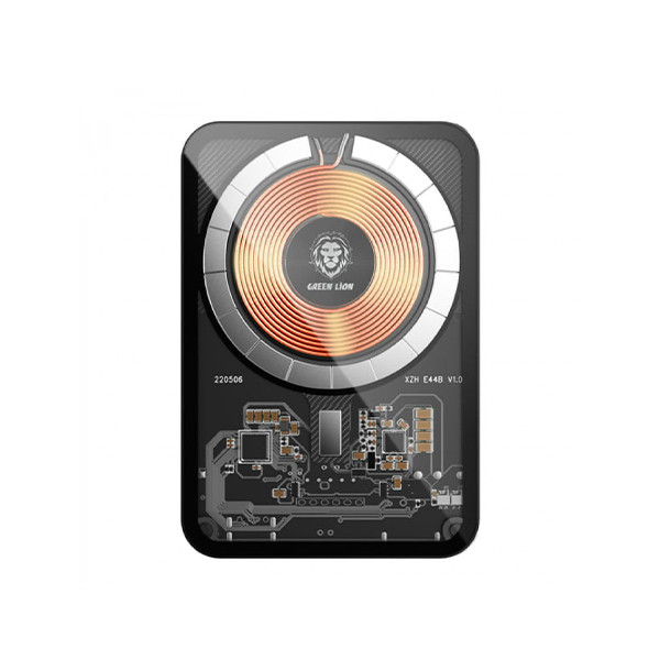 Green Transparent Magsafe Power Bank 10000mAh (QC 22.5W + PD 20W ) 15W - Purple, mobiles, lebanon, samsung, iphones, new, used, laptops, computers, huawei, phone, mobile prices in lebanon,mobile prices