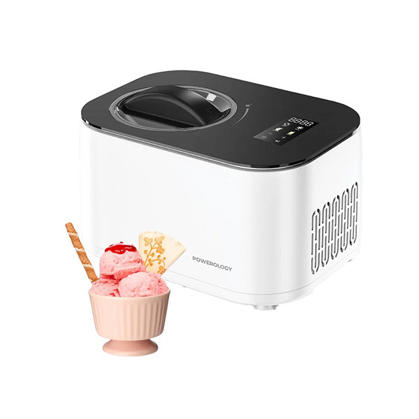 Powerology Ice Cream & Frozen Yogurt Machine - White, mobiles, lebanon, samsung, iphones, new, used, laptops, computers, huawei, phone, mobile prices in lebanon,mobile prices